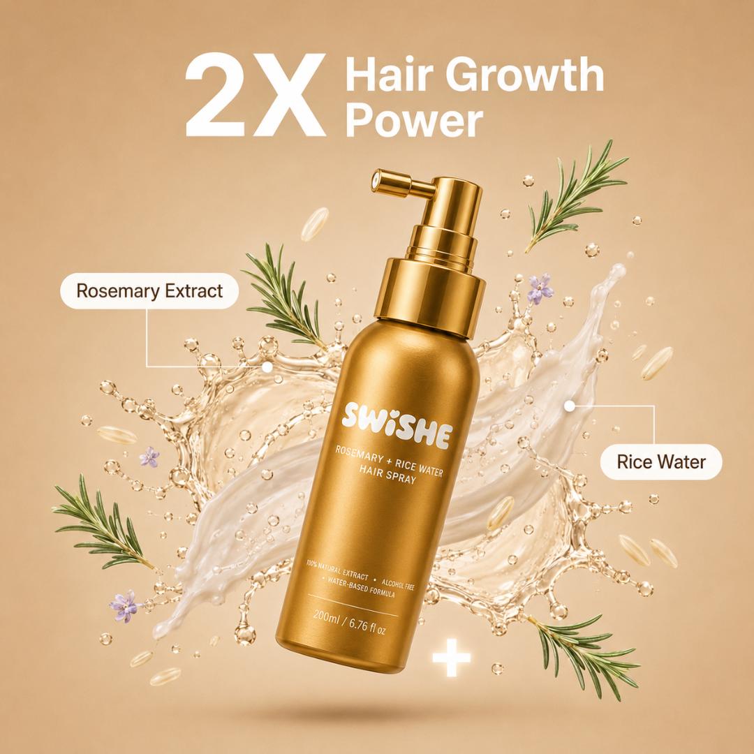 Rosemary & Rice Water Hair Spray